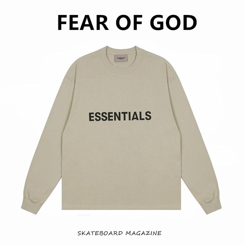 FOG复线ESSENTIALS字母长袖T恤