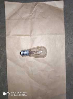 冰箱专用暖色灯泡红色灯烛灯泡红色E12头E14头灯泡E12头白色灯泡