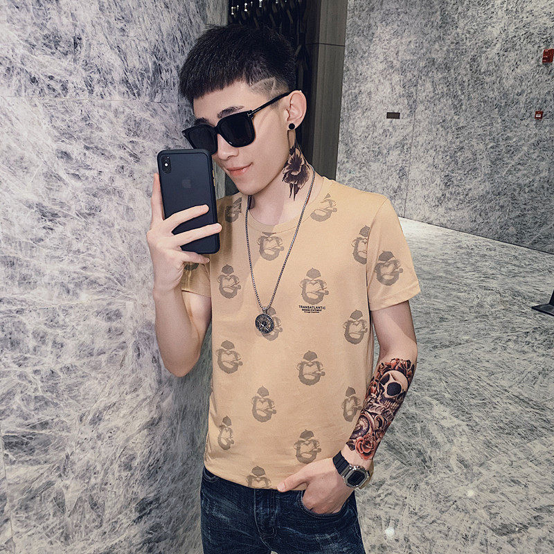 2020 Sociology spirit Guy fashion Sensation Apes printing T-shirtsin the Men's clothing, T-shirt  category - from Buy2taobao.com to provide professional Taobao agent buy service