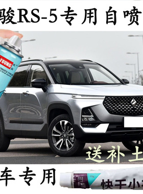 新宝骏RS-5色星辉银自喷漆汽车划痕修复神器专用星云紫色补漆笔