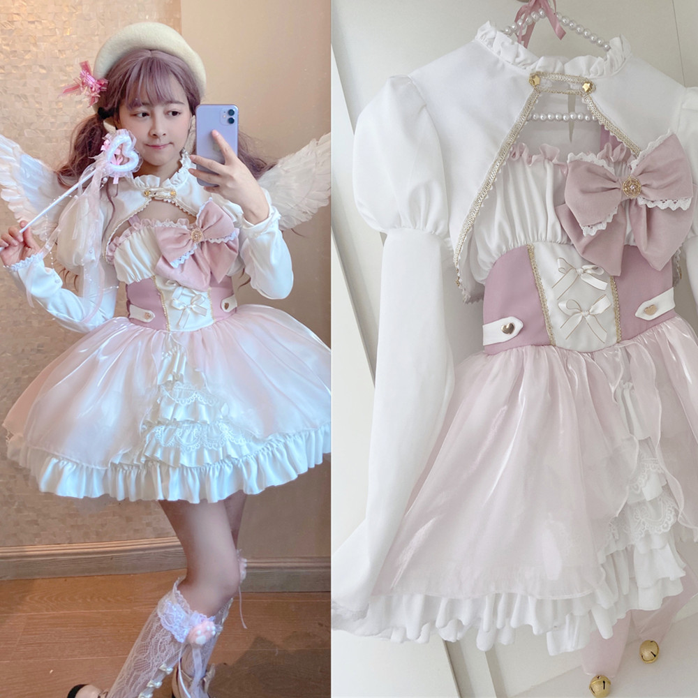 魔法少女樱JSK纱粉lolita打歌服