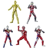Bandai, Ultra, игра с едой, подвижный Ультрамен Тига, кукла, маленький комплект, игрушка
