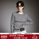 帕罗可机洗纯羊毛18针秋冬韩系穿搭开衫 休闲百搭圆领针织毛衣女