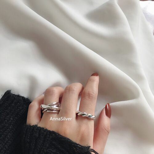 韩国戒指个性食指戒潮复古女