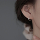 925纯银星芒耳环女2022年新款 潮耳钉小众设计轻奢夏耳饰
