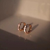 简约素圈纯银耳扣女2023新款 小众ins高级感轻奢冷淡风设计感 爆款