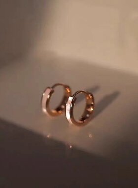 简约素圈纯银耳扣女2023新款爆款小众ins高级感轻奢冷淡风设计感