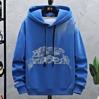 We113 Blue (одиночный свитер) пружина и осенняя складка