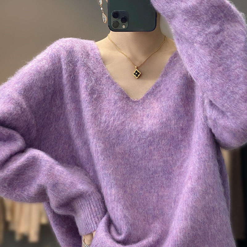 其他套头秋冬秋冬V领拉毛