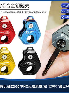 适用三阳巡弋300/九妹z300/曼巴MMBCU158/FNX150改装件钥匙保护壳