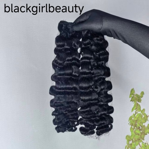 Super Double Drawn Raw Vietnamese Human Hair Burmese Curly