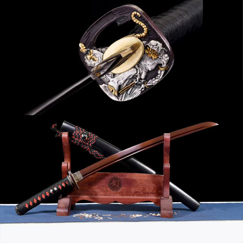 龙泉市一体锻打日式居合刀唐横刀日本剑户外刀具冷兵器未开刃