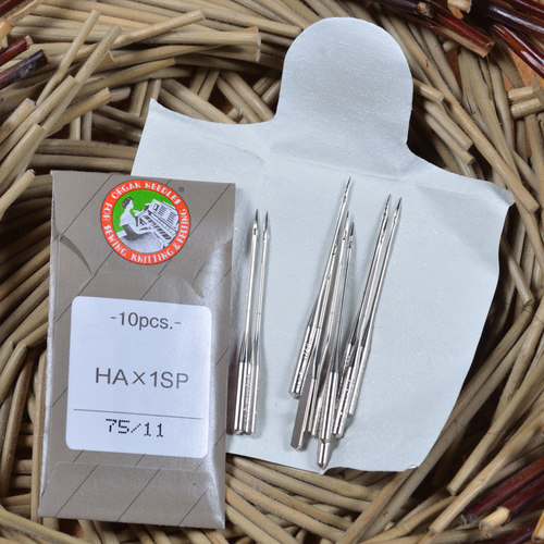胜家家用重机电动缝纫机蓝针弹性针织面料防跳线防跳针11号针14#