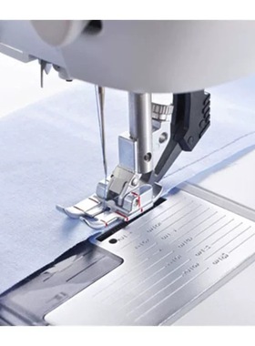 德国PFAFF百福多功能电动缝纫机中心直线薄料1/4英寸拼布7MM压脚