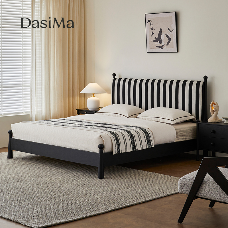 小户型中古风省空间白蜡木家用