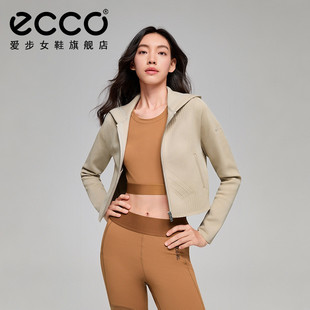 百搭简约休闲短款 NRL联名 时尚 运动外套女EN261J062 新款 ECCO