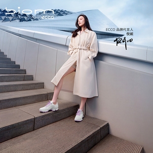 跑步鞋 缓震运动休闲鞋 ECCO爱步女鞋 倪妮同款 800333 健步BIOM