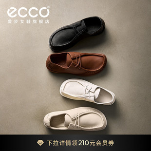 男女同款 袋鼠鞋 时尚 552504 真皮休闲皮鞋 JOKE 新款 ECCO爱步