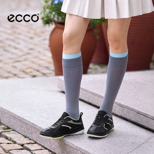 ECCO爱步女鞋 26新轻便薄底德训鞋复古运动休闲鞋 BIOM TR840123