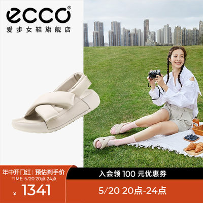 Ecco/爱步女士厚底凉鞋休闲鞋