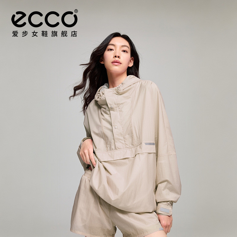 ECCO x NRL联名 2026新款轻薄时尚休闲宽松短外套女 EN261J061