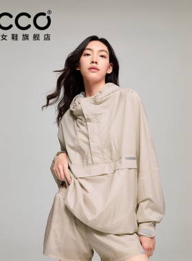 ECCO x NRL联名 2026新款轻薄时尚休闲宽松短外套女 EN261J061