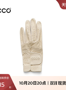 ECCO爱步手套 高尔夫耐磨舒适透气训练单只手套女9108254