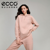 ECCO 连帽卫衣运动休闲外套女EN253SW002 26新简约时尚 NRL联名