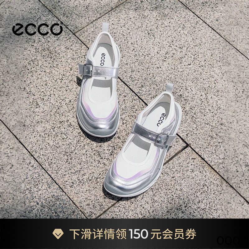 ECCO爱步女鞋 26秋季新款厚底凉鞋运动玛丽珍鞋 BIOM 720 850423