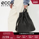 ECCO爱步单肩包 真皮复古包包大容量托特包 大号肩背包9107801