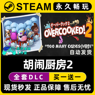 Overcooked Steam游戏正版 CDK兑换码 入库 激活码 胡闹厨房2