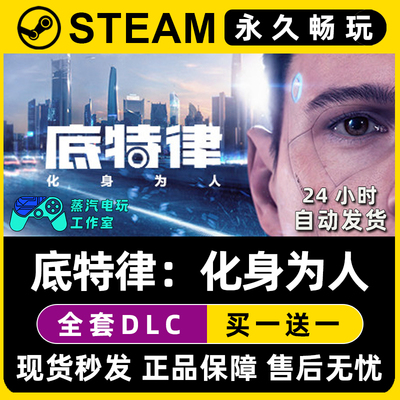 【底特律化身为人】Steam游戏正版CDKEY全DLC兑换码激活码入库