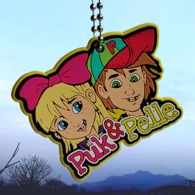 PUK & PELLE KEY RING - Landal Logistics橡胶包包锁匙手机挂件