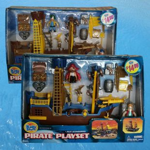Kids Stuff Pirate Playset by Excite海盗船长儿童拼搭玩具套装