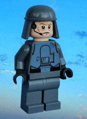 乐购建构  sw579 星球大战 人仔 将军 General Maximillian 75054