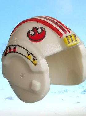 乐购建构X翼星际战斗机9493卢克·天行者叛军飞行员头盔47215 / 9