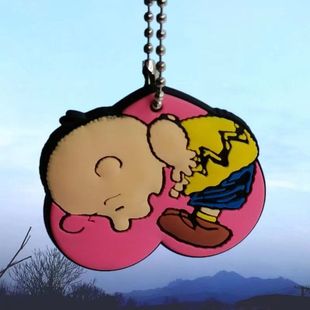 2018日本环球影城限定纪念品JAPANTM谦卑的爱心查理布朗磁性挂件