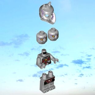 LE正品GO积木loc158气功传奇悍犀部落小犀女70226配件身体腿21386