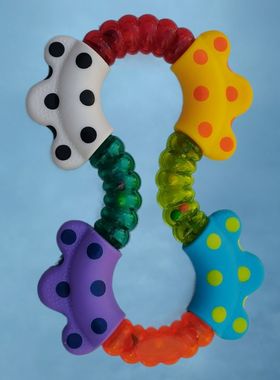 Playgro点击扭响玩具 幼儿扭动变形趣味益趣玩具儿童趣味拧扭玩具