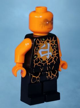 正品幻影忍者人仔第二季NJO157 旋风寇战士陀螺 70741配件697953