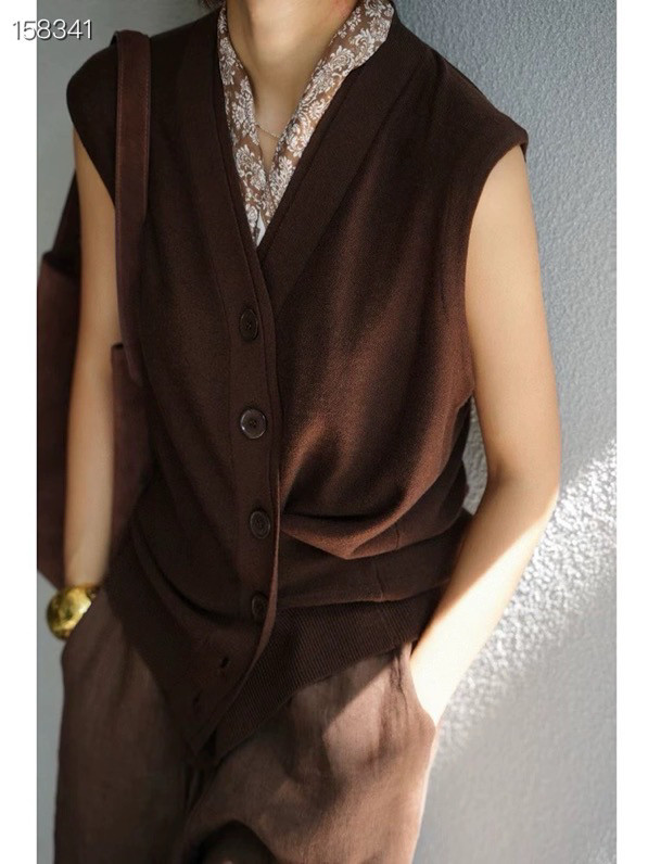 欧式马甲开衫V领无袖背心百搭马夹洋气时尚内搭针织坎肩超细羊毛,女装/女士精品,马夹,淘宝优惠券,粉丝福利购,淘宝优惠卷