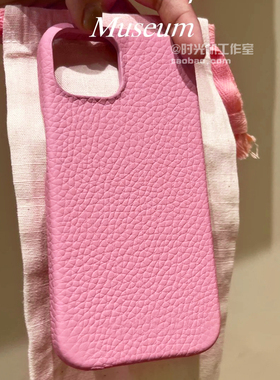 甜美少女玫粉色皮革纹适用vivoX200手机壳S20保护套x200promini大孔镜头x100套X90S软x80/x70防指纹s19s18s16