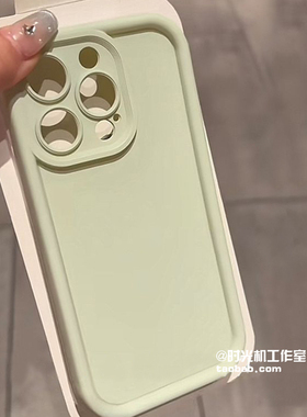 立体镜头适用OPPOReno13/12手机壳FindX8/x7ultra曼波绿reno11/9pro+纯色全包精孔K11硅胶k10肤感防摔5k男女6