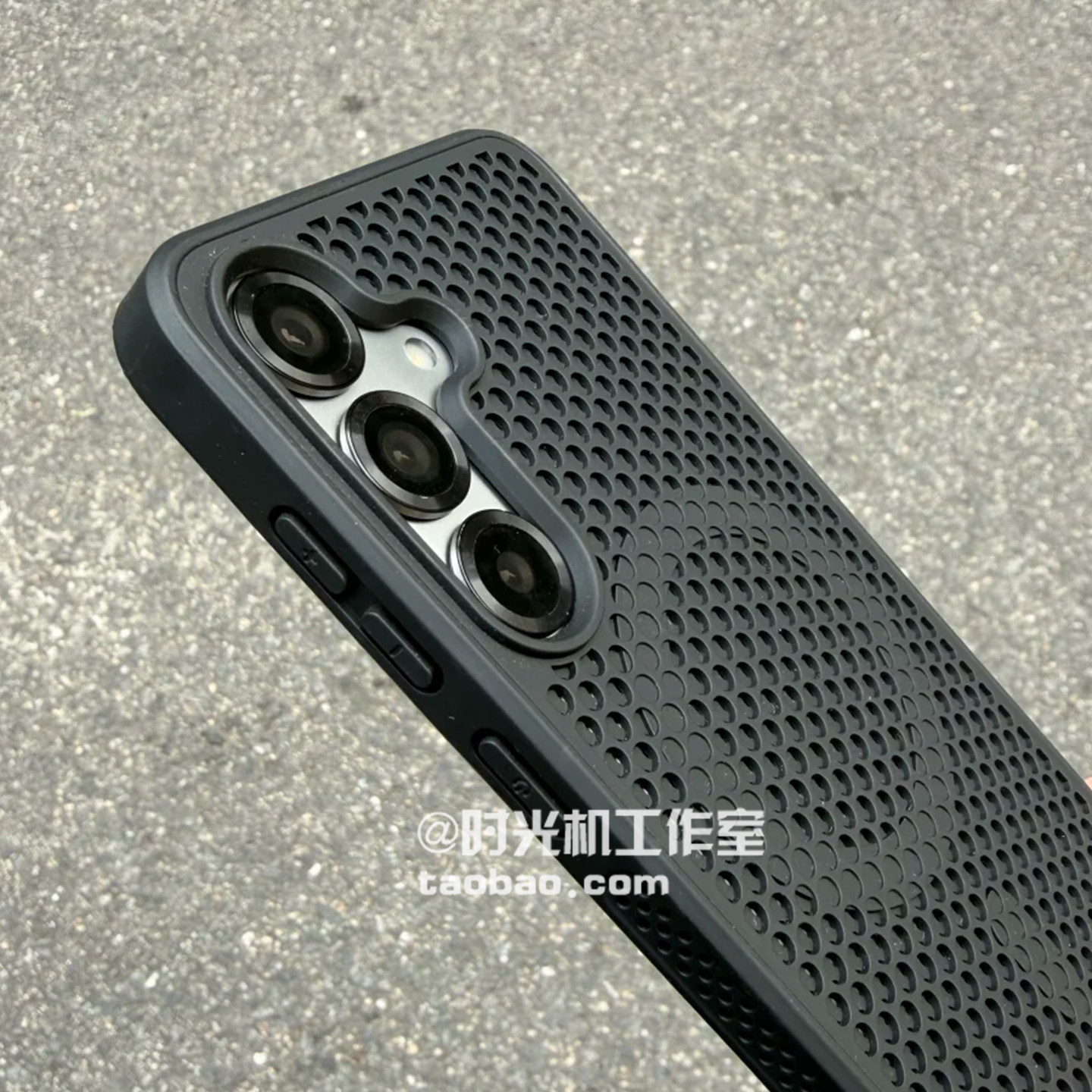 适用三星S25Ultra镂空散热磁吸壳