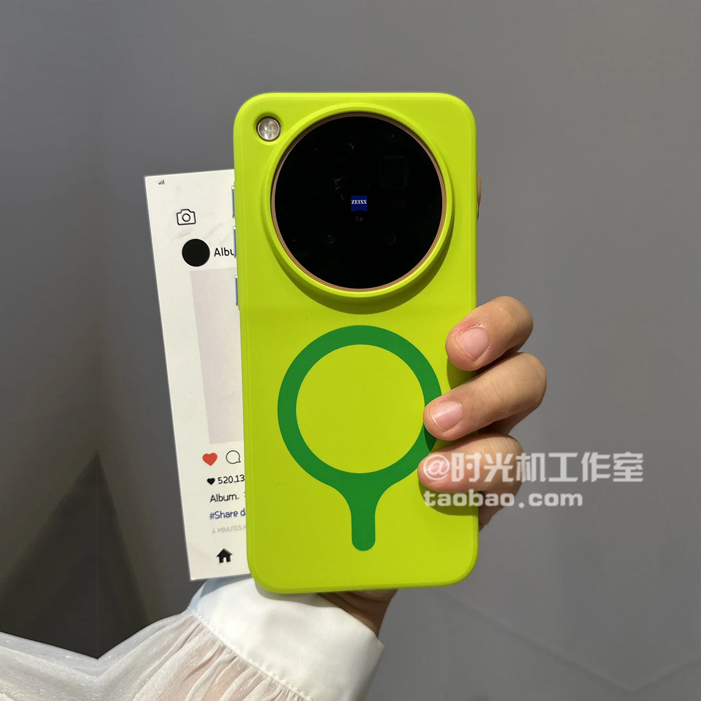 适用vivoX500Promax撞色磁吸壳硬