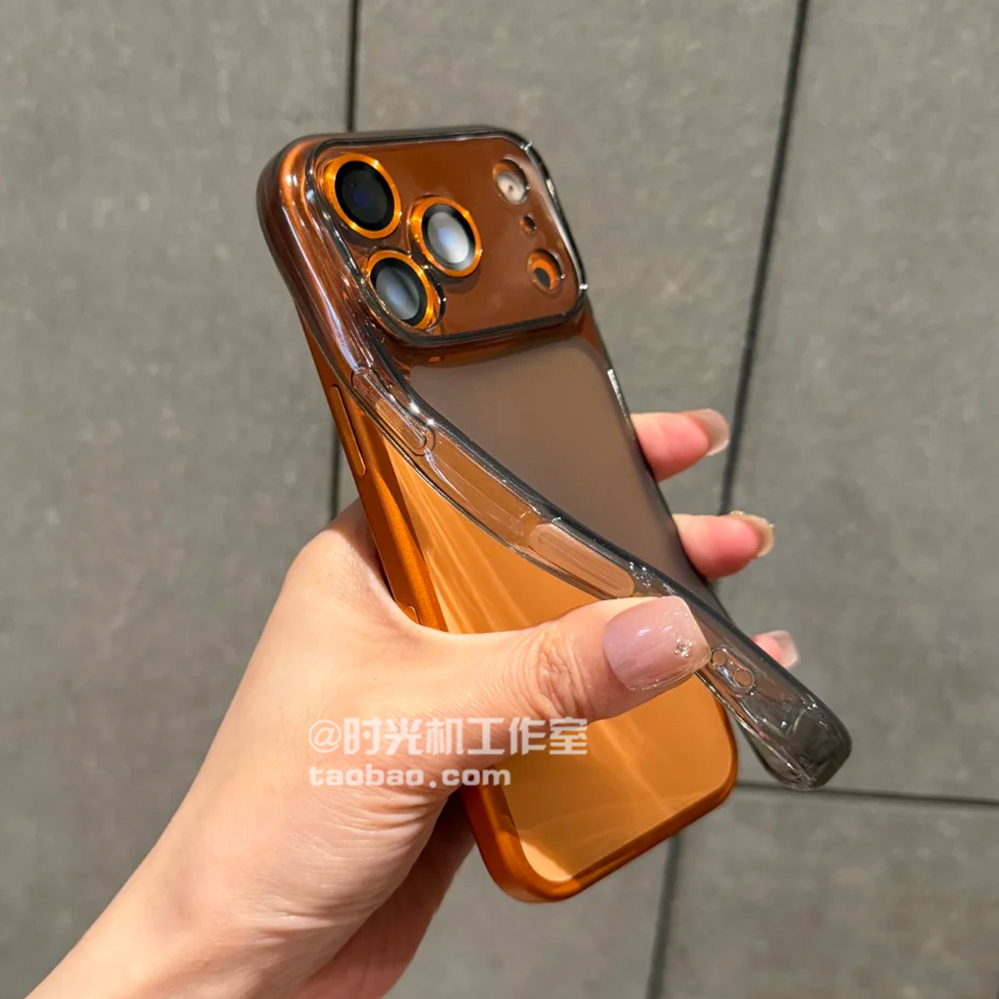 磨砂黑超薄裸机手感适用iPhone17air透明苹果17Promax手机壳16/15大视窗14plus新款13/12简约风男女11软tpu套