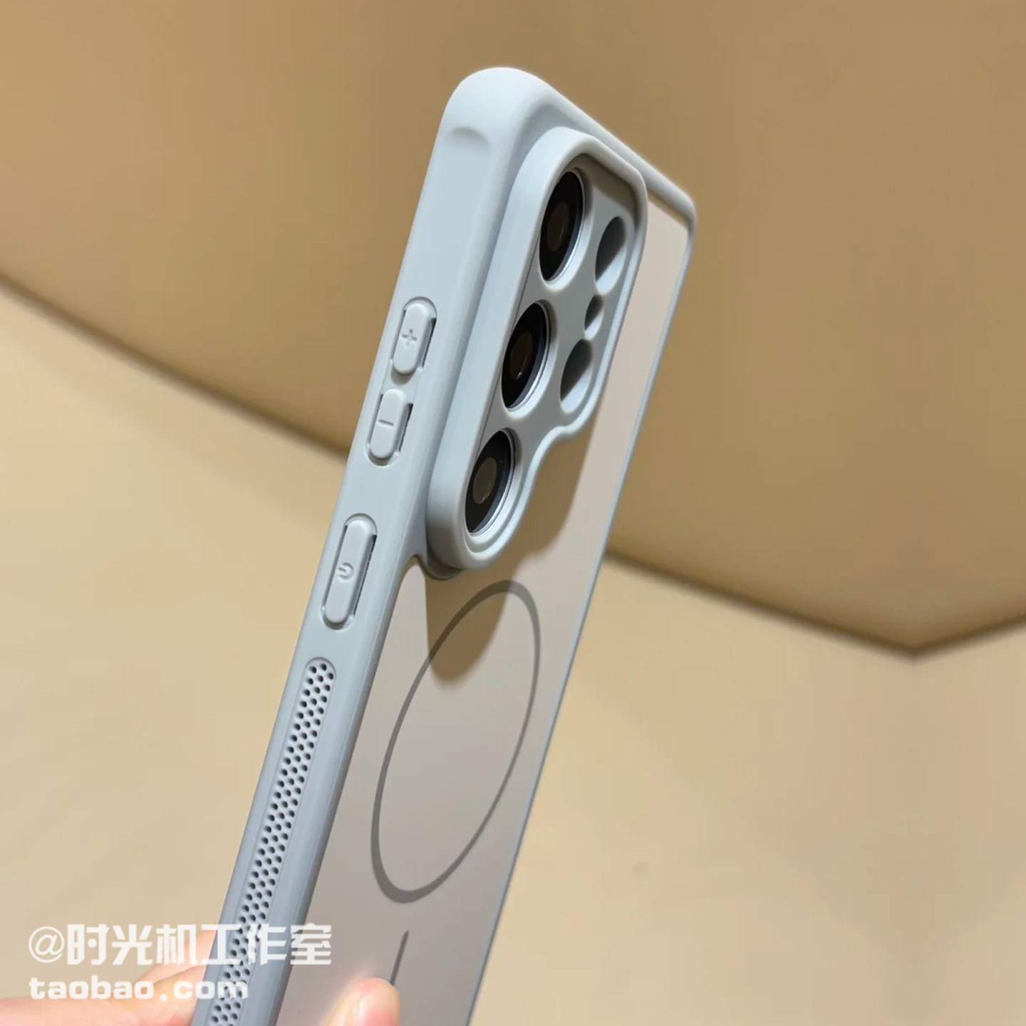 新款散热二合一磁吸壳适用三星S26+手机壳S26Ultra半透明S25全包镜头S24无线充电硬壳S23u高级感商务男士女套