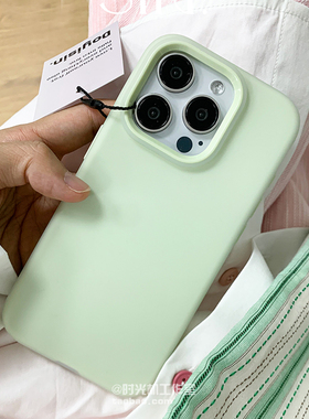 新款300曼波绿适用华为Pura70手机壳Mate60pro+真液态硅胶P50Pro耐脏p40/30全包边Nova12ultra女套荣耀200/90
