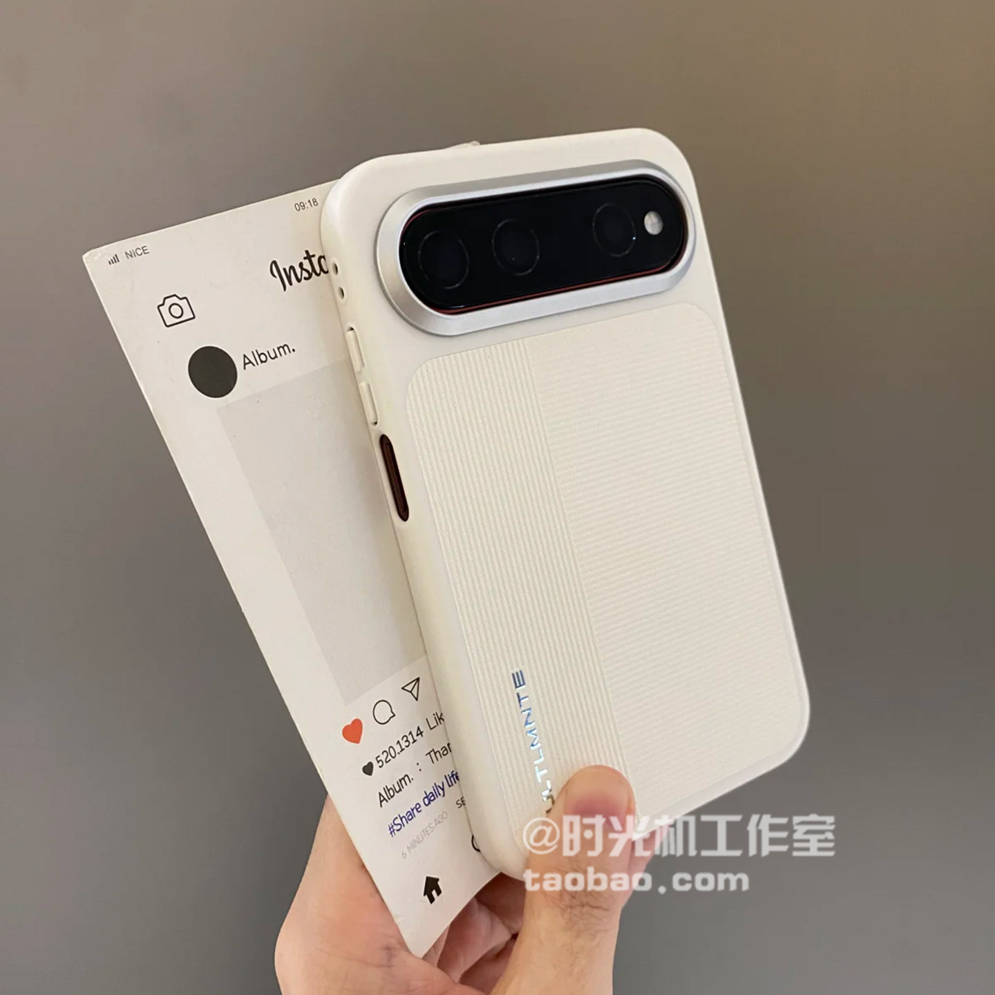 适用华为Puraxview素皮磁吸硬壳