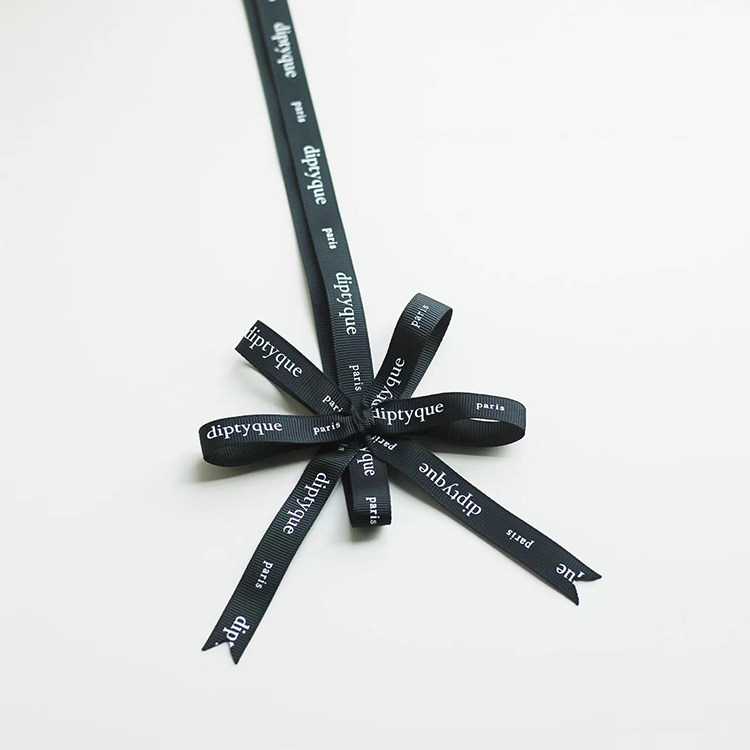 diptyque蒂普提克车载香薰蝴蝶结丝带黑色手工编制挂绳带子装饰品